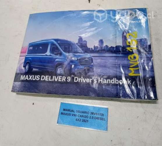 Manual Usuario (MVB152) Maxus V90 Cargo 2.0 Diesel