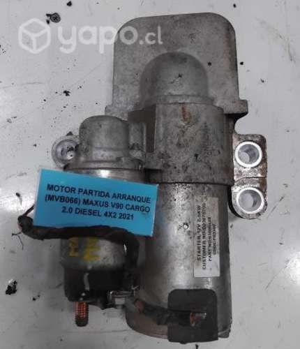 Motor Partida Arranque (MVB066) Maxus V90 Cargo 2