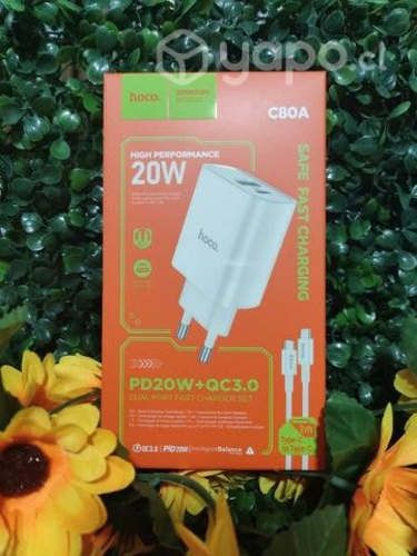 Cargador con cable C a C Hoco C80A