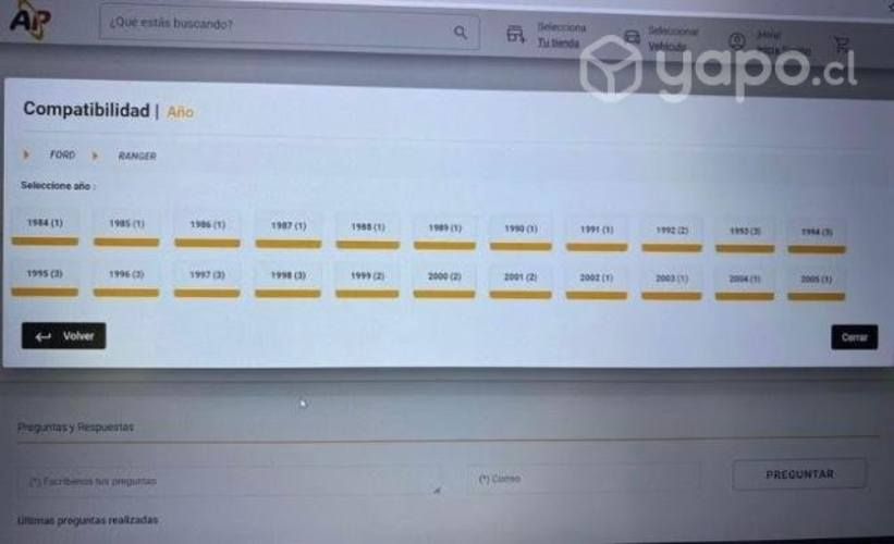 Prensa y Disco embrague Ford Ranger