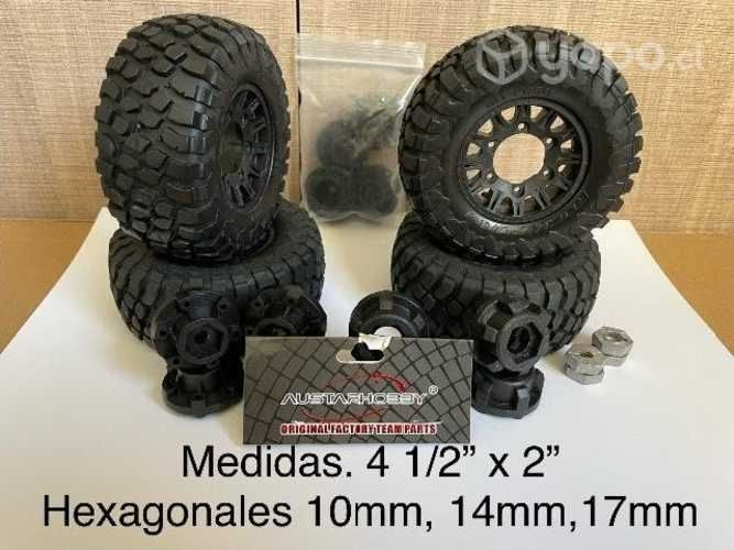 Neumáticos RC escala 1/10