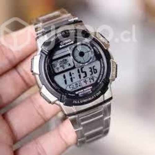 Reloj casio ae1000wd-1 crono 5 alarmas nuevos