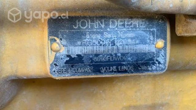 Motoniveladora Jhon Deere disponemos motor diésel