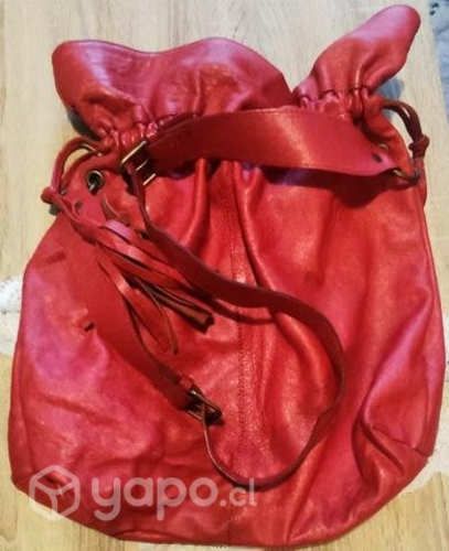 Cartera de cuero las Pepas