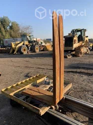 Orquilla a de grúa para 7 toneladas impecables