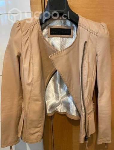 Chaqueta de cuero Zara