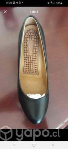 Zapatos taco cuña n°37