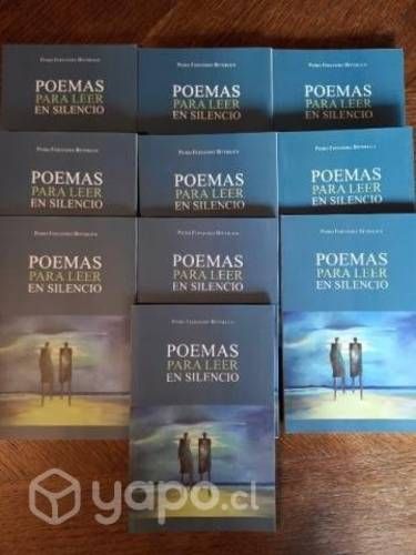 Libro Poemas NUEVO. Varios ejemplares Precio x uni