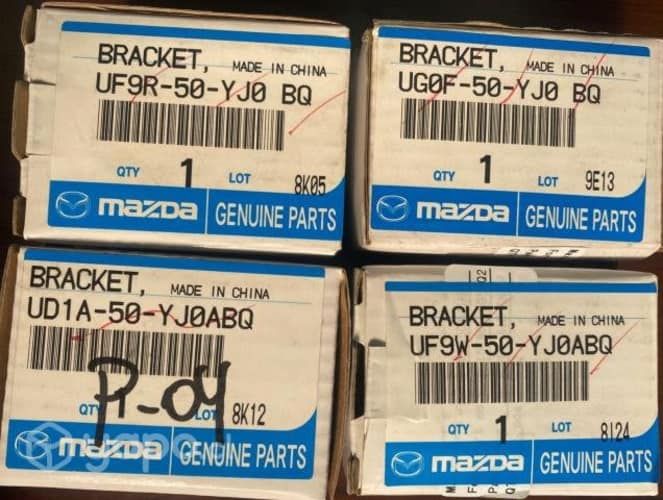 Sensores Aparcamiento Mazda Bt50 *original* 4 Unds