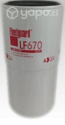 Filtro aceite fleetguard (lf670)