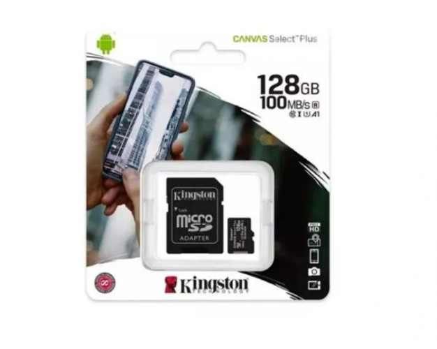 Tarjeta De Memoria Microsd Canvas Select Plus 128g