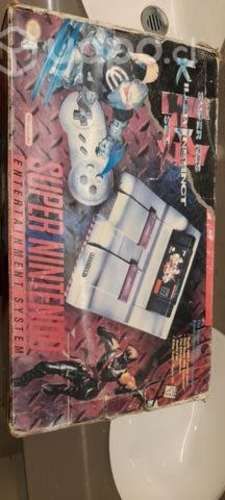 Super Nintendo en caja