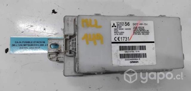 Caja Fusible ETACS 56 (MLL149) Mitsubishi L200 2.5