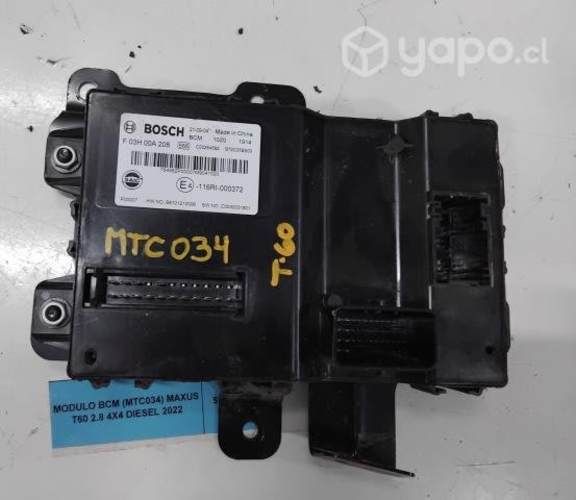 Modulo BCM (MTC034) Maxus T60 2.8 4x4 Diesel 2022
