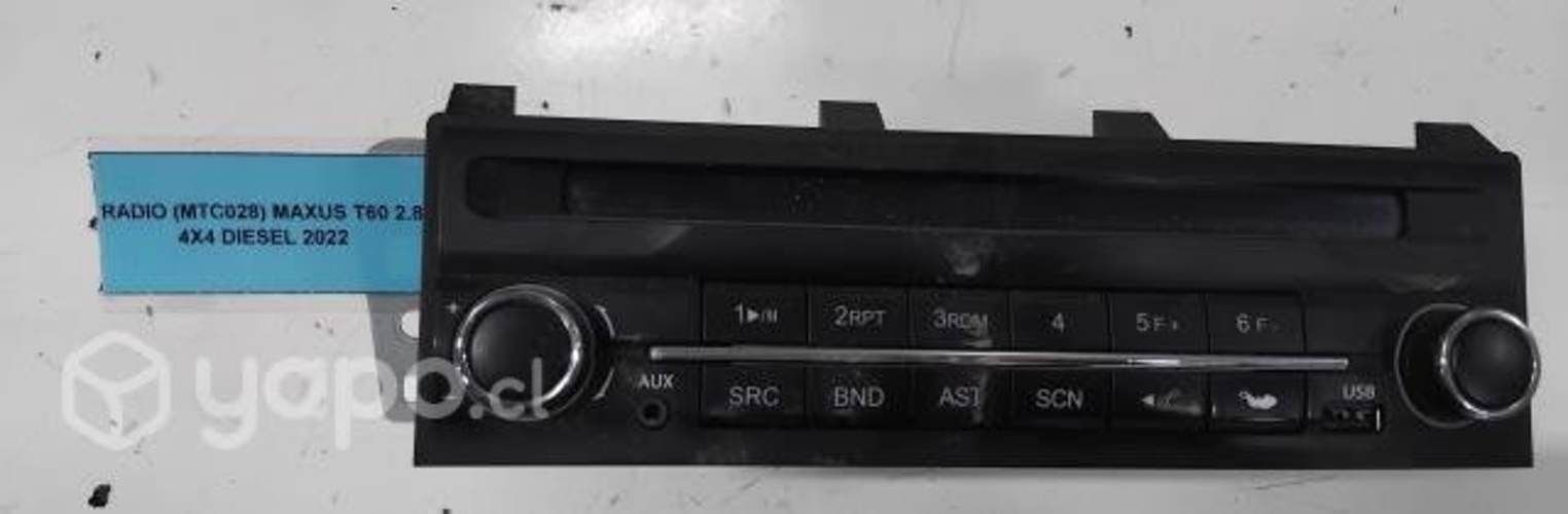 Radio (MTC028) Maxus T60 2.8 4x4 Diésel 2022