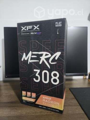 Tarjeta d video XFX AMD RX 6650XT 8GB 3FAN