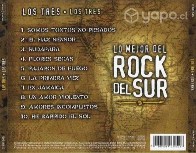 Disco Compacto (CD) Los Tres, Los Tres, 2005