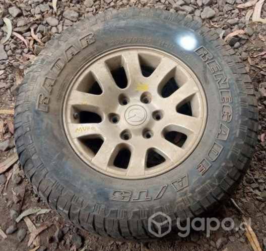 Llanta Aluminio C/Neum 265 70 R16 (MVA030) BT50