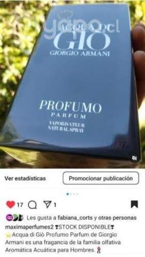 Perfume Acqua di gio profumo 125ml