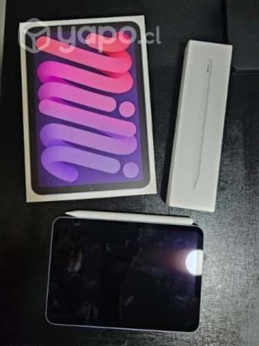 Ipad mini 6ta generación 256gb + Apple pencil 2da