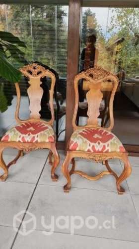 10 sillas Reina Ana