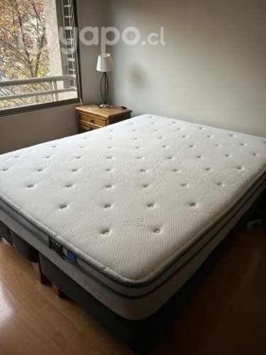 Cama base europea 2 plazas - Semi nueva