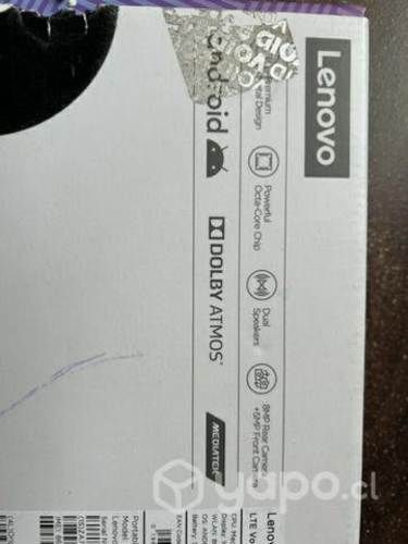 Tablet lenovo nueva