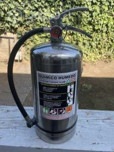 Extintor clase A y K 6 lts Cocina Cargado