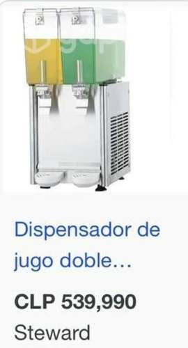 Máquina dispensadora y enfriadora de jugos