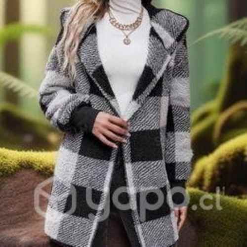 Poleron de cuadros invierno