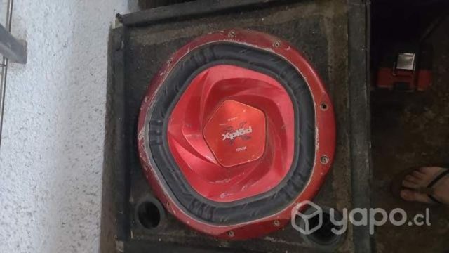 Bajo sony explod 1300 w y amplificador power crown