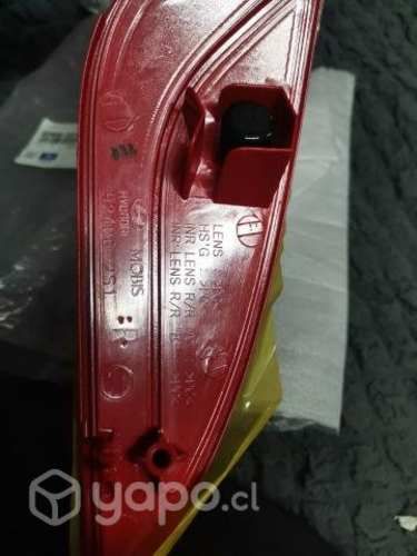 Reflector parachoque