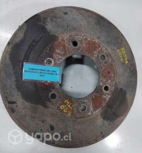 Tambor Freno (MLL068) Mitsubishi L200 2.5 Diesel
