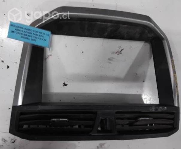 Moldura Radio C/Rejilla Ventil Tablero Maxus T60