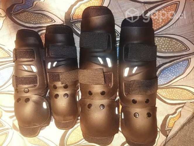 Rodilleras más coderas para moto