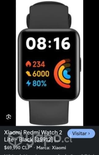 Reloj inteligente smartwatch xiaomi redmi 2lite