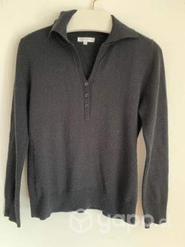 Sweater chomba negra Umbrale talla S-M, metro Toba