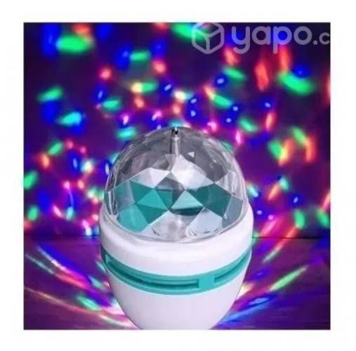 Ampolleta Led giratoria de colores para fiestas