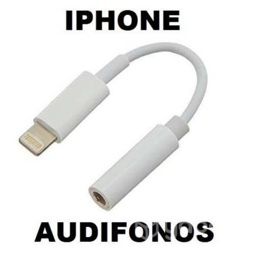 Adaptador IPhone lightning a Audifono 3.5 mm