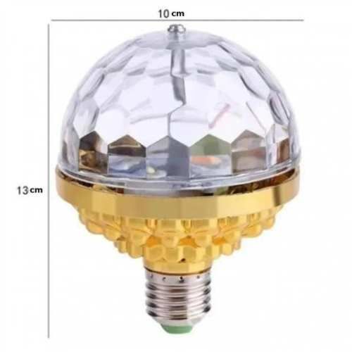 Ampolleta led giratoria de colores para fiestas GR