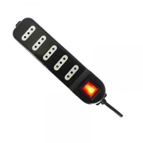 Alargador Electrico 5 Metros, 5 Entradas Con Switc