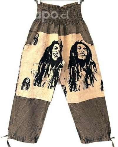 Pantalón Hindú Con Bolsillo L/xl Café Y Otro 1