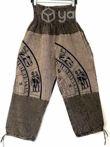 Pantalón Hindú Con Bolsillo L/xl Café Y Otro 1