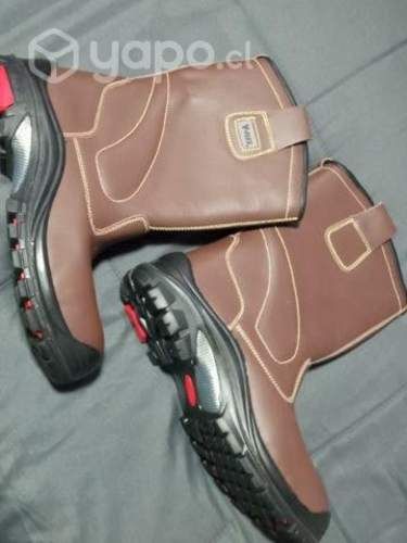 Bota seguridad de cuero