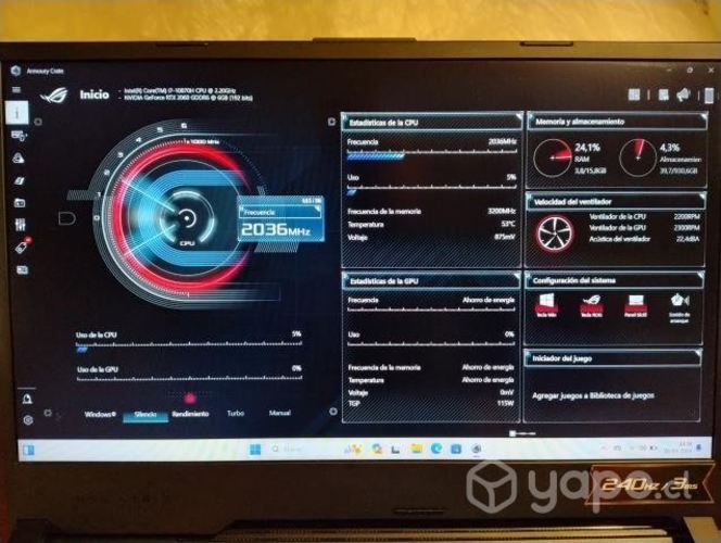 Laptop Gamer Asus ROG StrixG15 i7 RTX2060