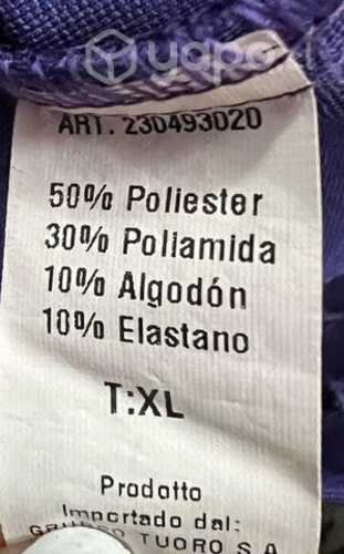 Vestido Elástico Manga 3/4 Fbo Italy Talla L/XL