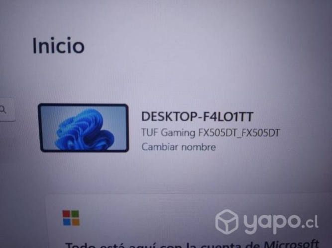 Computador Gamer ASUS TUF GAMING (SOLO VENTA)