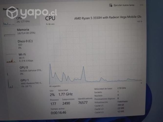 Computador Gamer ASUS TUF GAMING (SOLO VENTA)