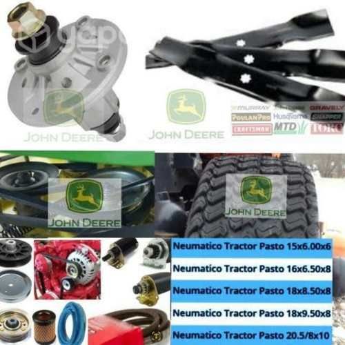 Repuestos tractor corta pasto John Deere