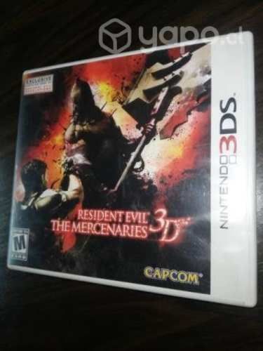 Resident evil. the mercenaries 3d. 3ds.